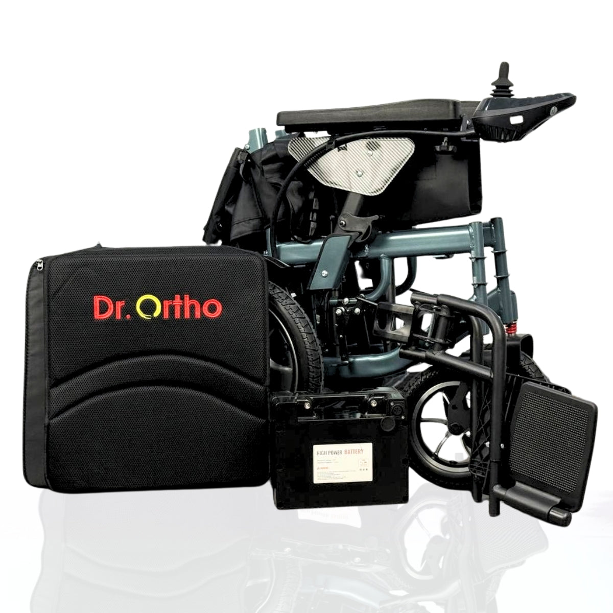 كرسي متحرك كهربائي من دكتور أورثو DR.ORTHO 40B-LI PRO 2025 2*300 واط